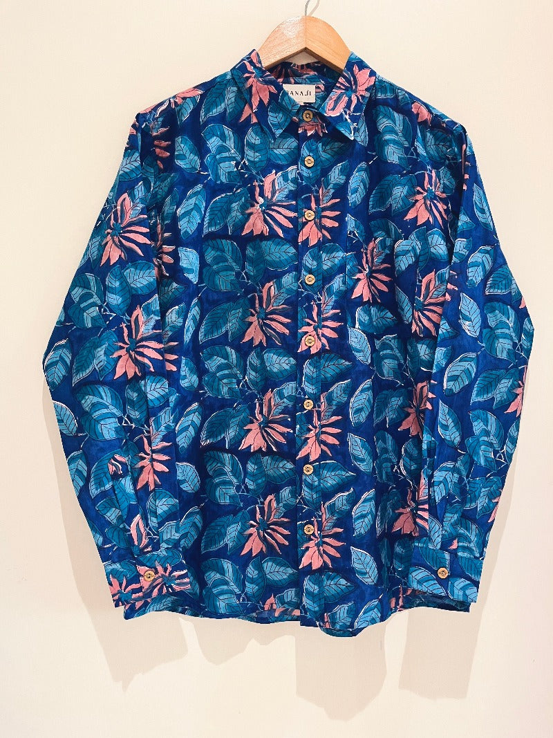 COTTON PRINTED FULL SLEEVE SHIRT