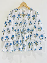 Emmeline Block Printed Short Top