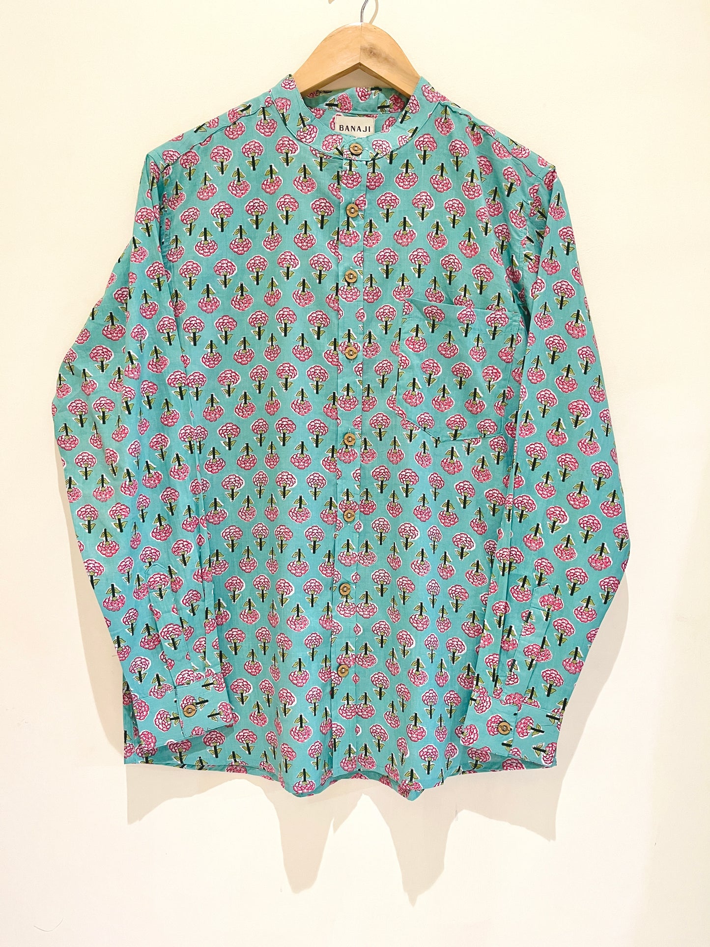 COTTON PRINTED FULL SLEEVE SHIRT