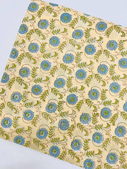 Cotton Block Printed Fabric