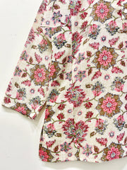 Rosy Meadow Cotton Kurti