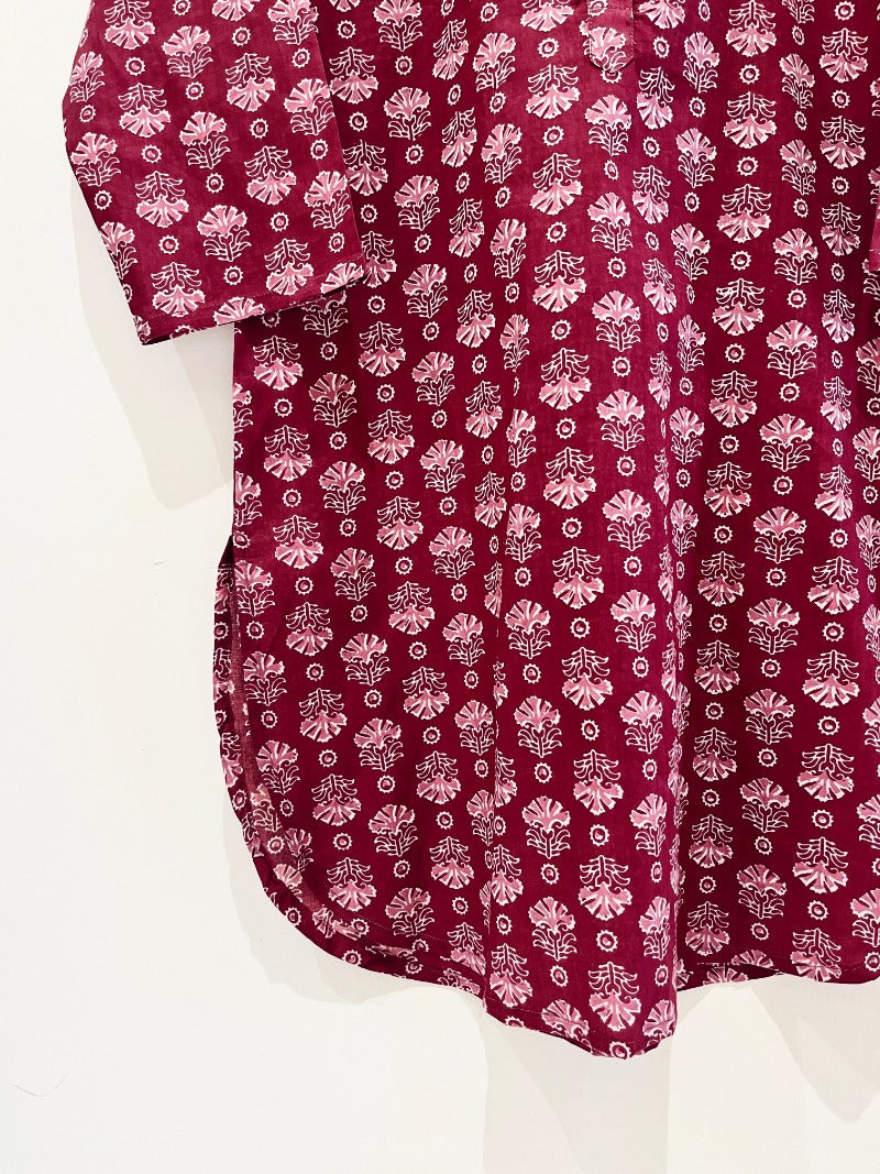 Block Printed Cotton Tunic