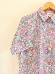 Cotton Printed Half Sleeve Shirt
