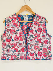 Cotton Kantha Reversible Jacket