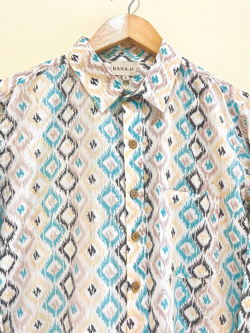 COTTON PRINTED FULL SLEEVE SHIRT