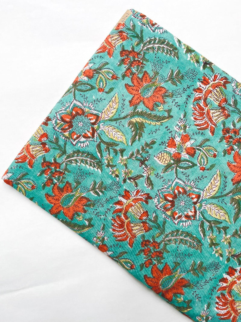 Cotton Block Printed Fabrics