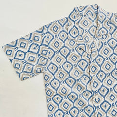 Ikat Cotton Printed Boys Shirt (0-8 Yrs)