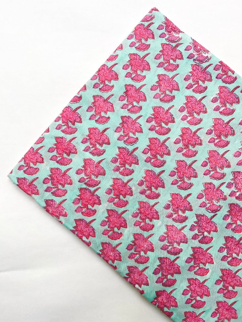 Cotton Block Printed Fabrics