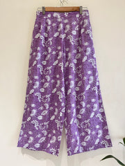Purple Printed Co-Ord Set