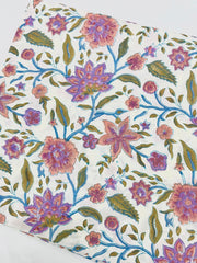Cotton Block Printed Fabric