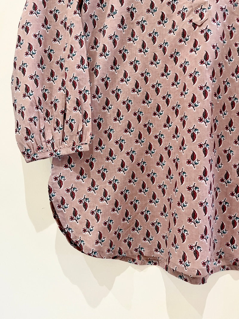 Block Printed Short Kurti