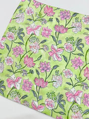 Cotton Block Printed Fabric