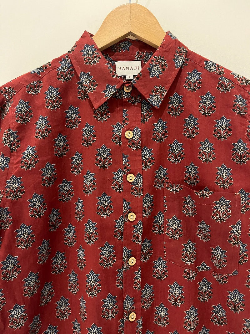 COTTON PRINTED FULL SLEEVE SHIRT
