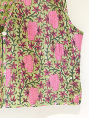 Cotton Kantha Reversible Jacket