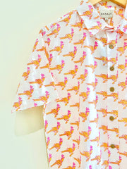 Cotton Printed Half Sleeve Shirt