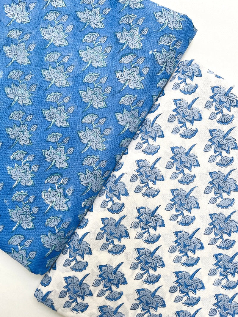 Cotton Block Printed Fabrics