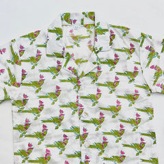 Parrot Cotton Printed Boys Shirt (0-8 Yrs)