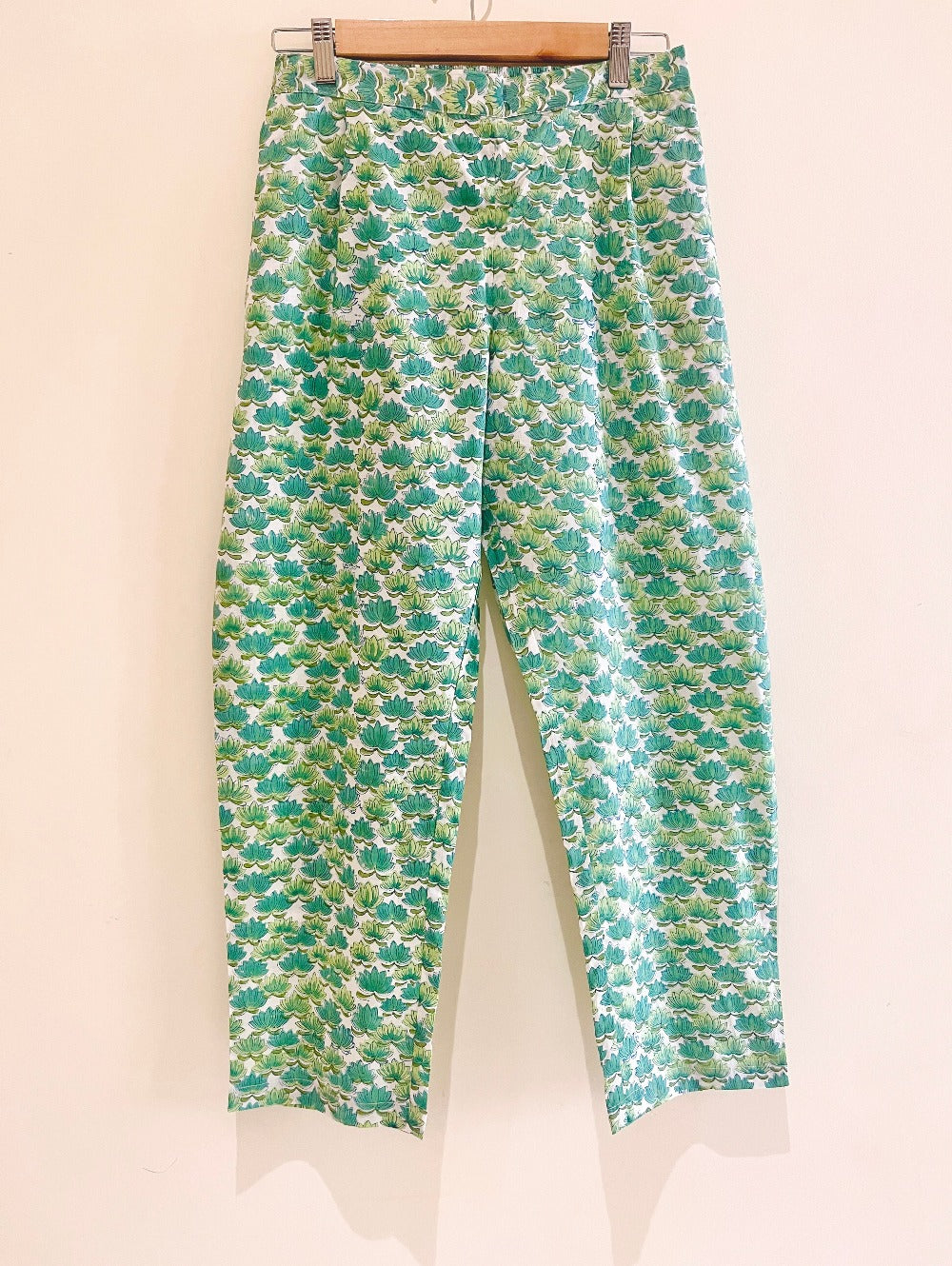 Green Lotus Printed Co-Ord Set