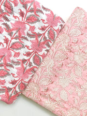 Cotton Block Printed Fabrics