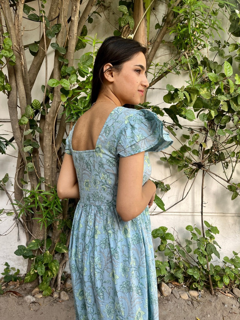 Block Printed Dress