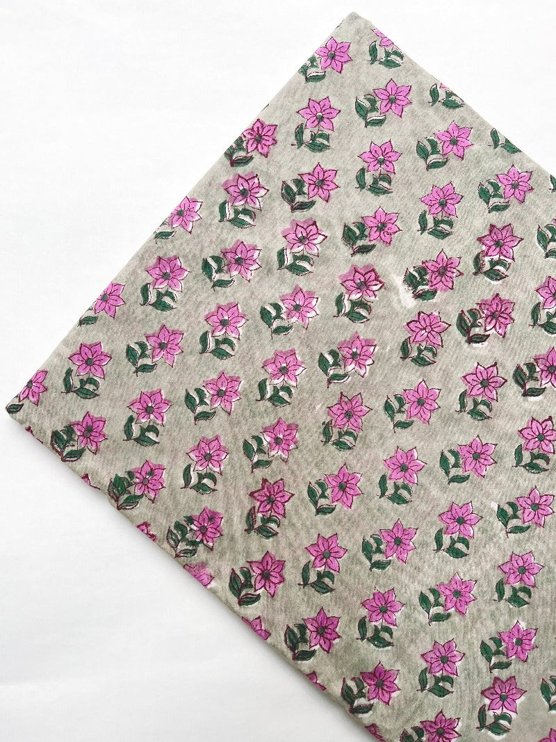 Cotton Block Printed Fabrics