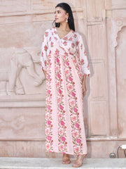 Anushka Satin Wrap Dress