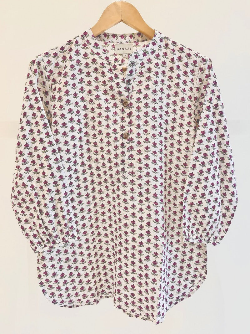 Printed Cotton Short Kurti