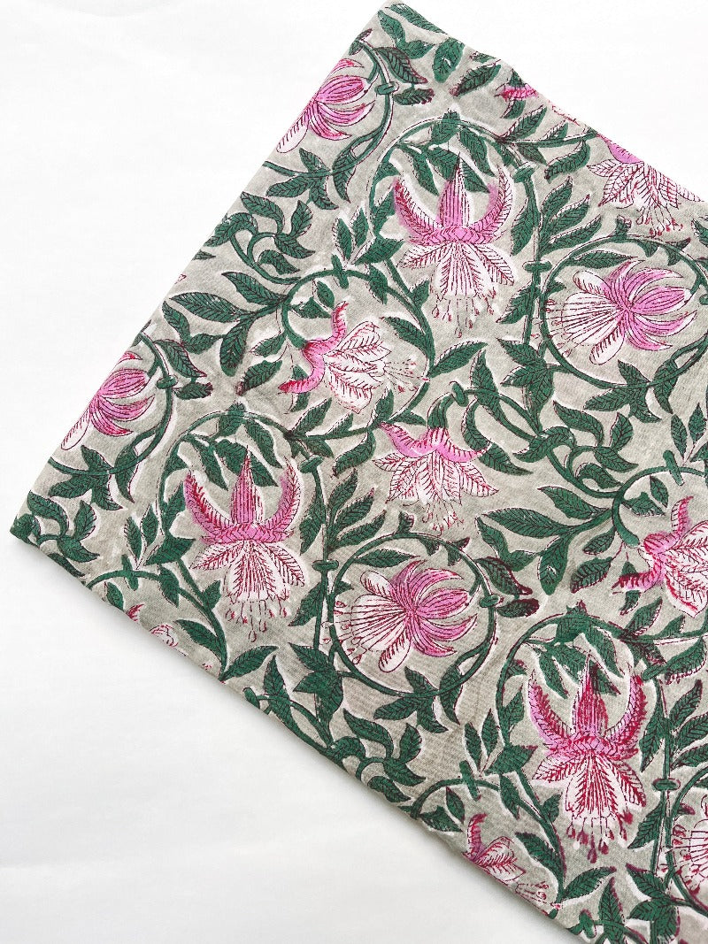 Cotton Block Printed Fabrics