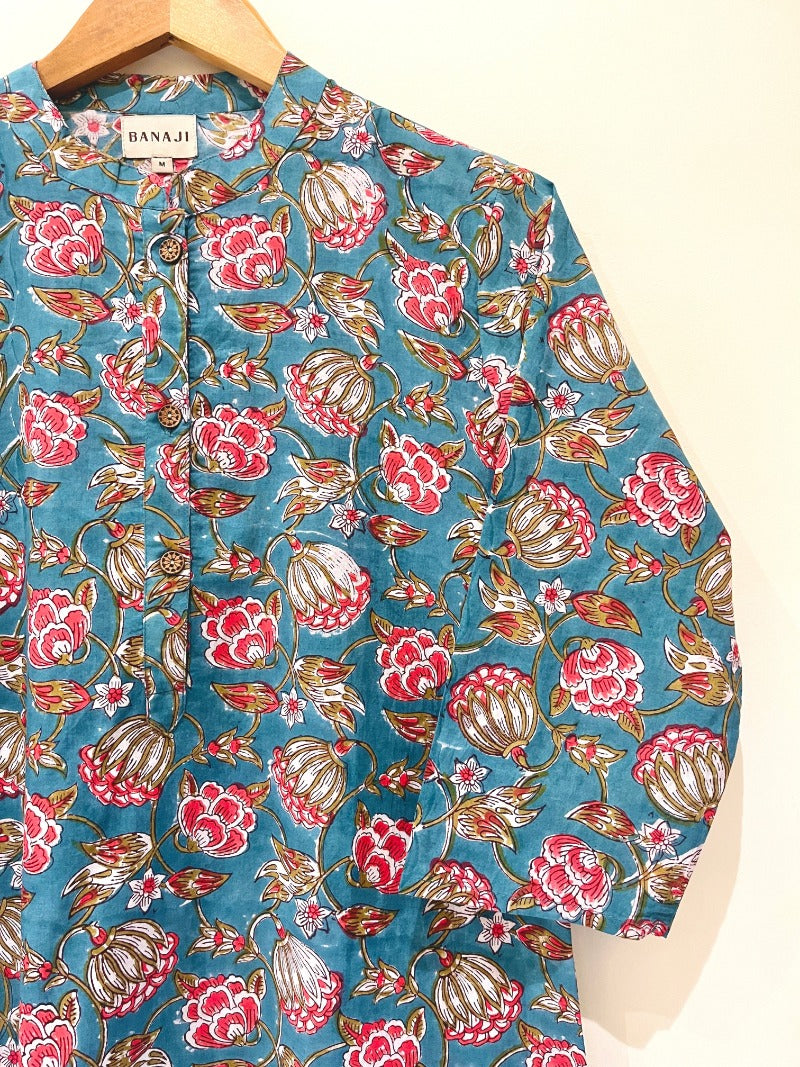 Block Printed Cotton Tunic