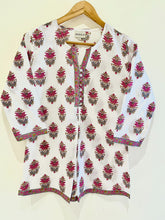 Block Printed Short Kurti