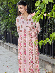 Anushka Satin Wrap Dress