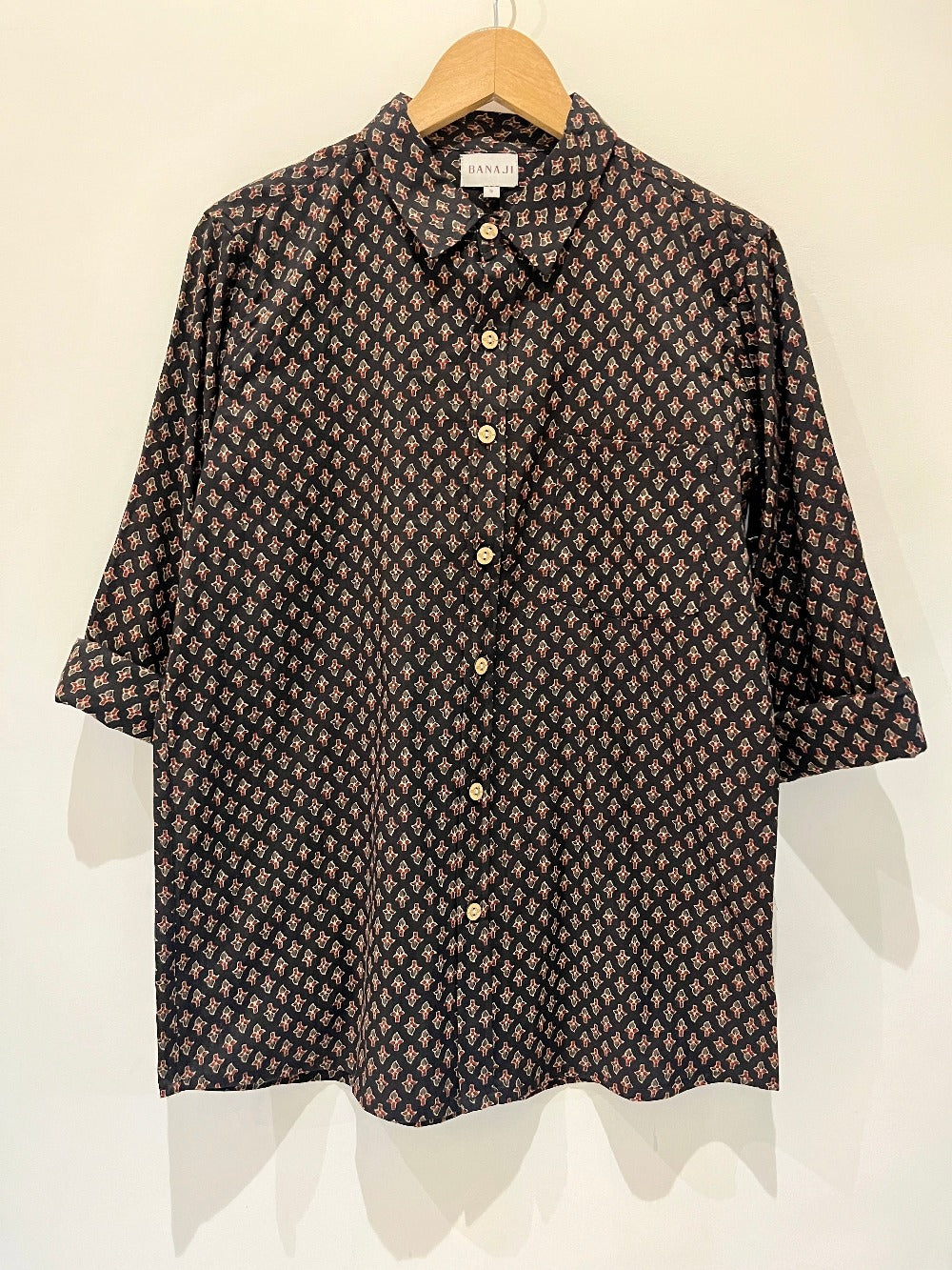 COTTON PRINTED FULL SLEEVE SHIRT