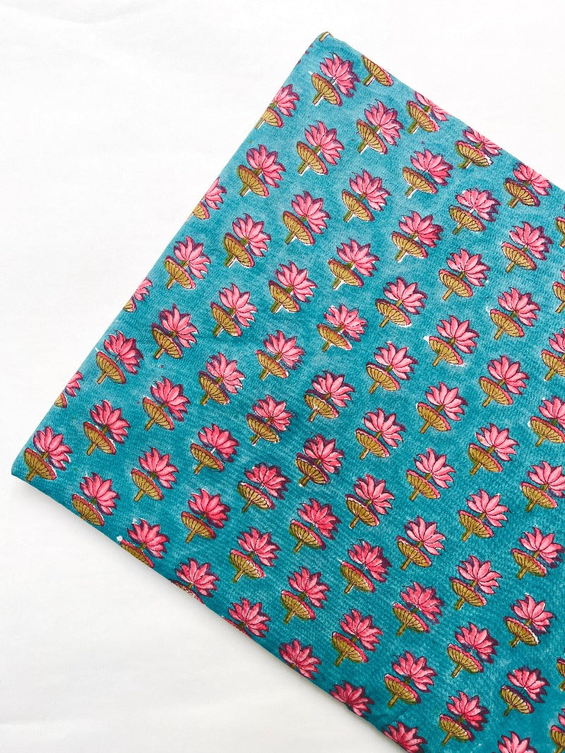Cotton Block Printed Fabrics