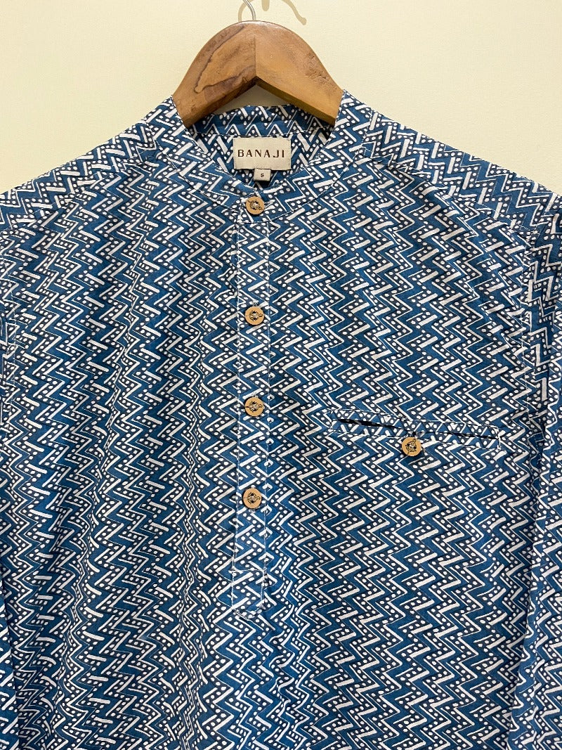 COTTON PRINTED FULL SLEEVE KURTAS