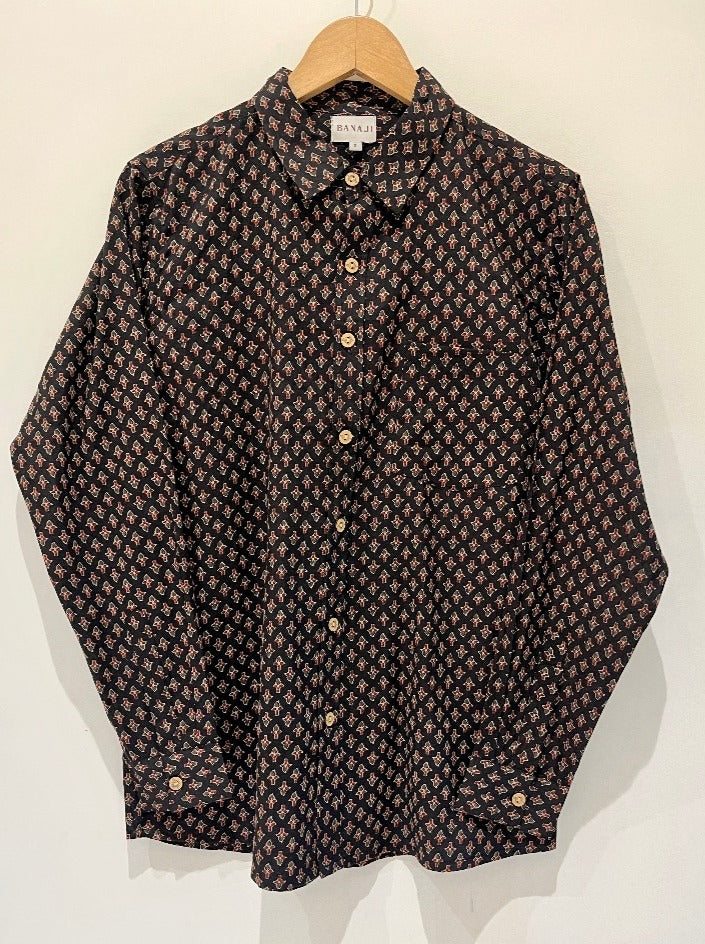 COTTON PRINTED FULL SLEEVE SHIRT