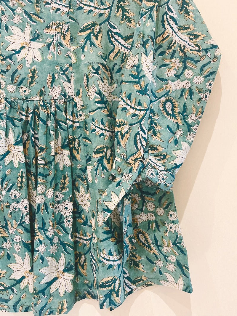 ‘Most Loved’ Block Printed Cotton Short Top - Pre Order