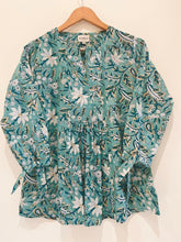 Block Printed Short Top