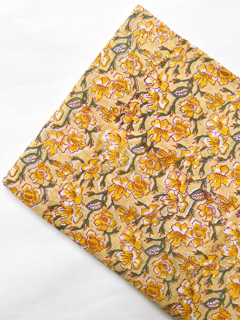 Cotton Block Printed Fabrics
