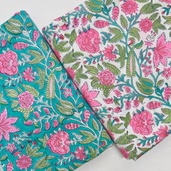 Cotton Block Printed Fabric