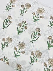 Cotton Block Printed Fabric