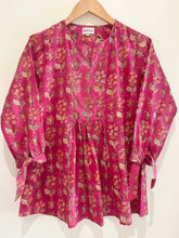 Block Printed Short Top