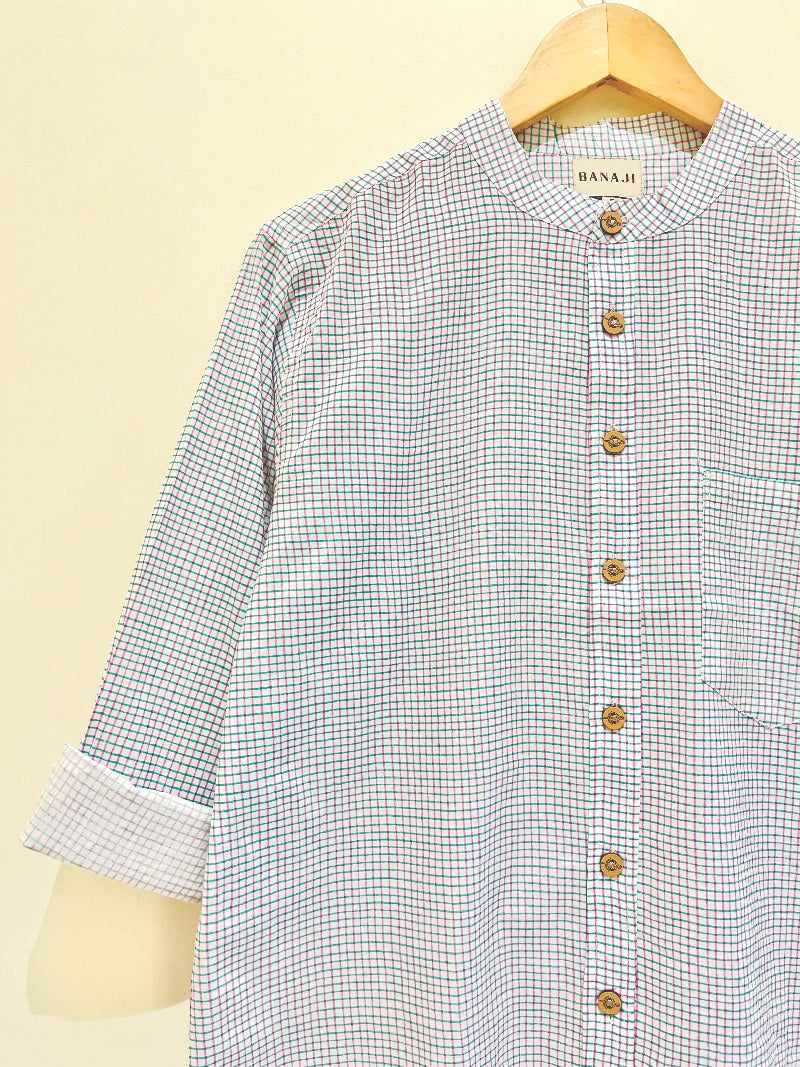 COTTON PRINTED FULL SLEEVE SHIRT
