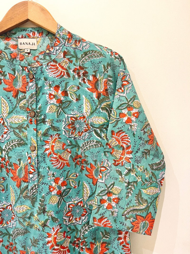 Block Printed Cotton Tunic