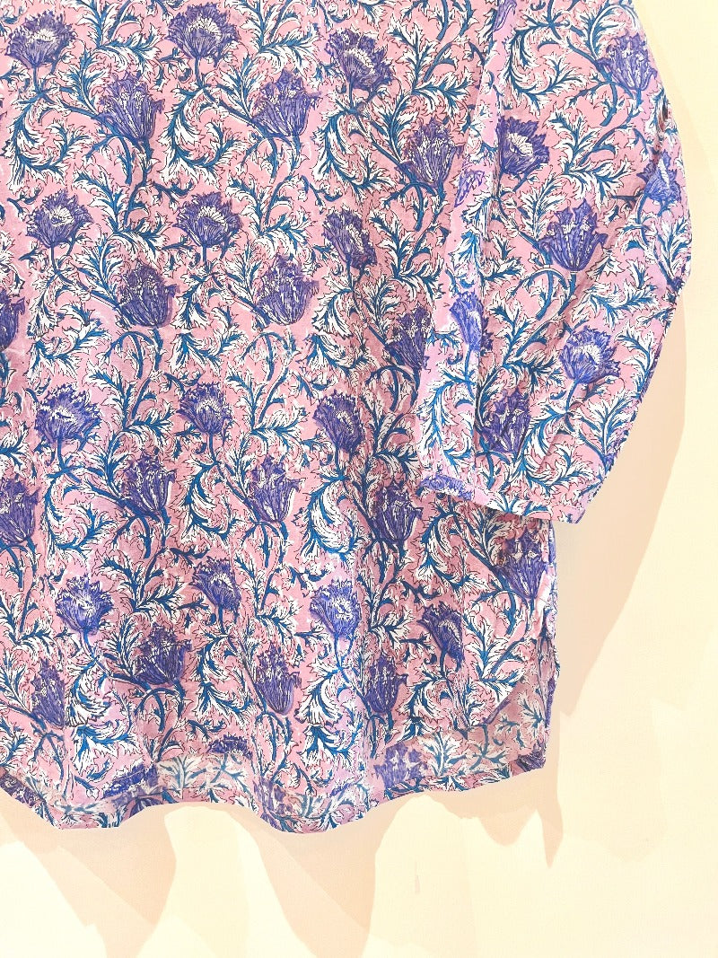 Block Printed Short Kurti