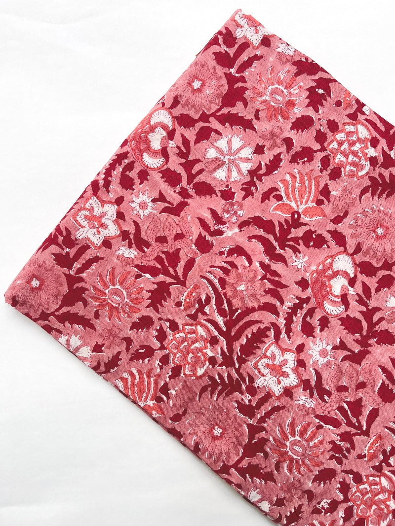 Cotton Block Printed Fabrics