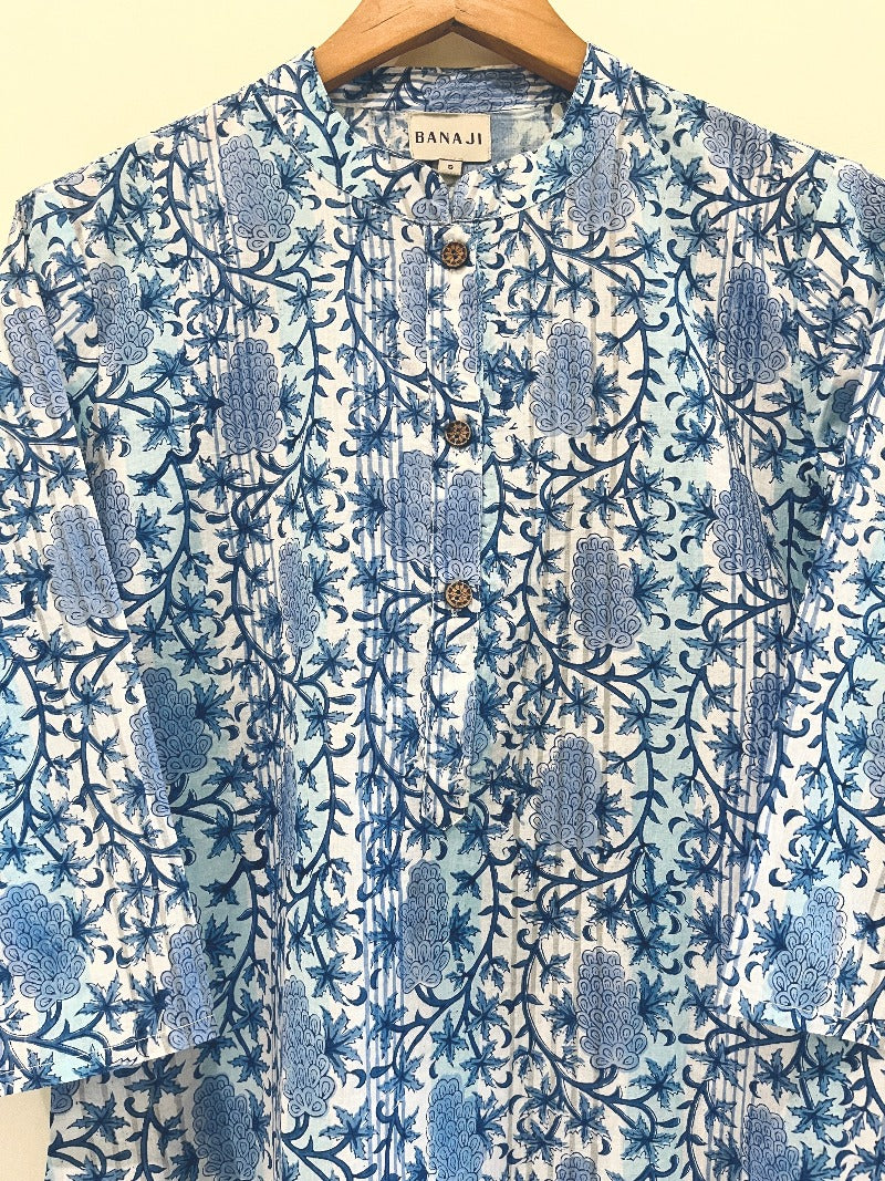 Block Printed Cotton Tunic