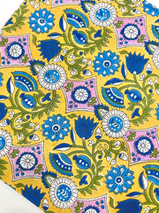 Cotton Block Printed Fabric
