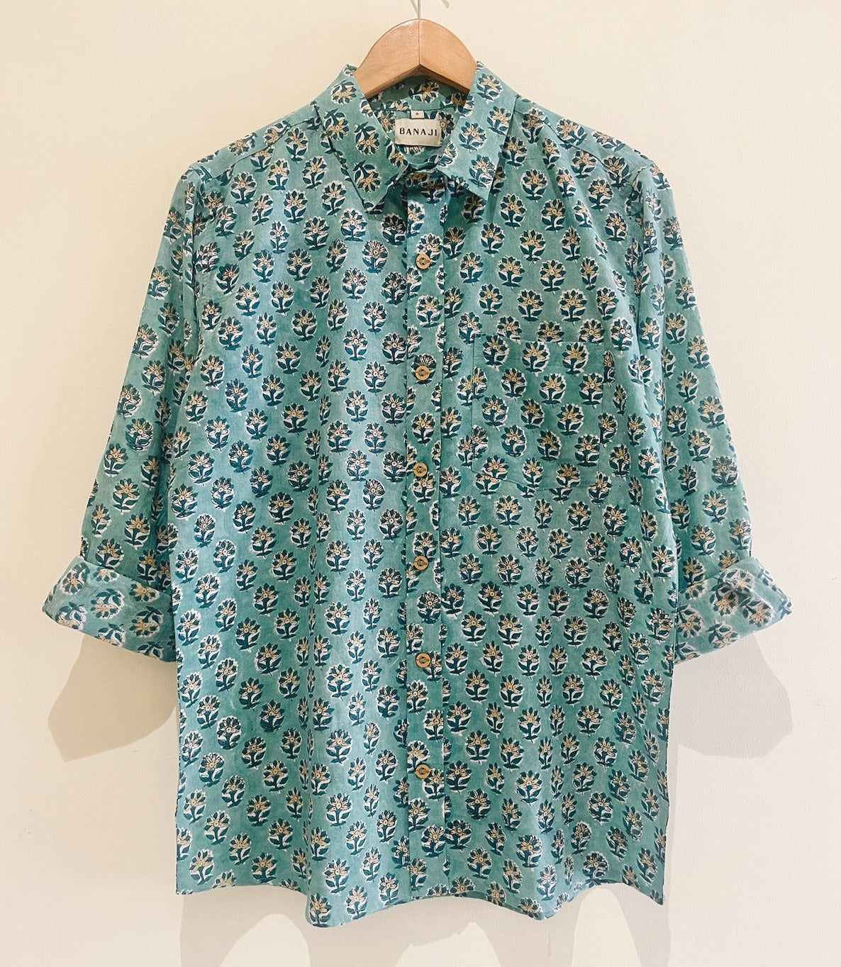 COTTON PRINTED FULL SLEEVE SHIRT