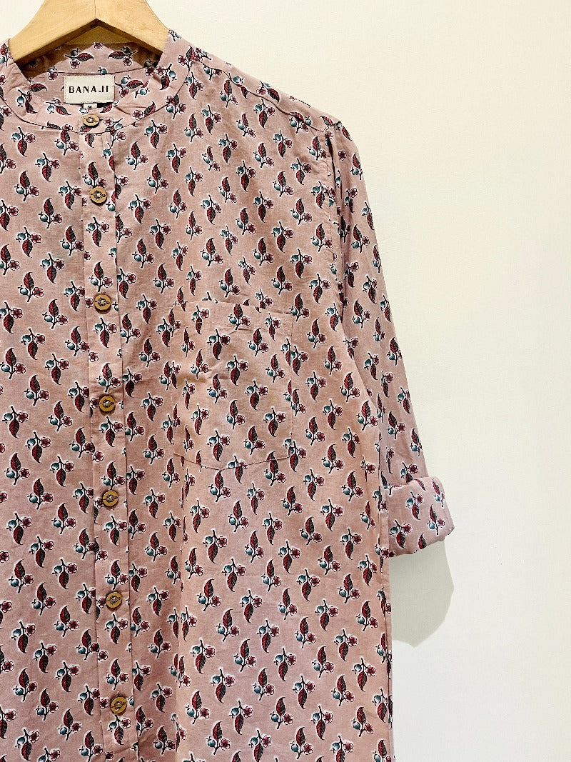 COTTON PRINTED FULL SLEEVE SHIRT