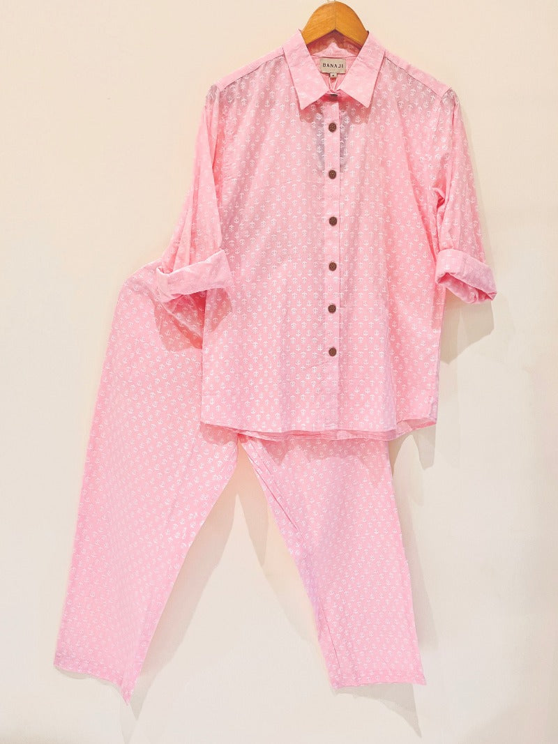 Cotton Candy Printed Co-Ord Set